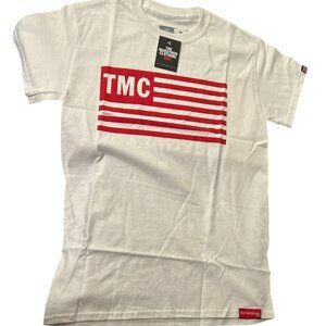 NWT - TMC The Marathon Clothing White Tee Short Sleeve Size Small